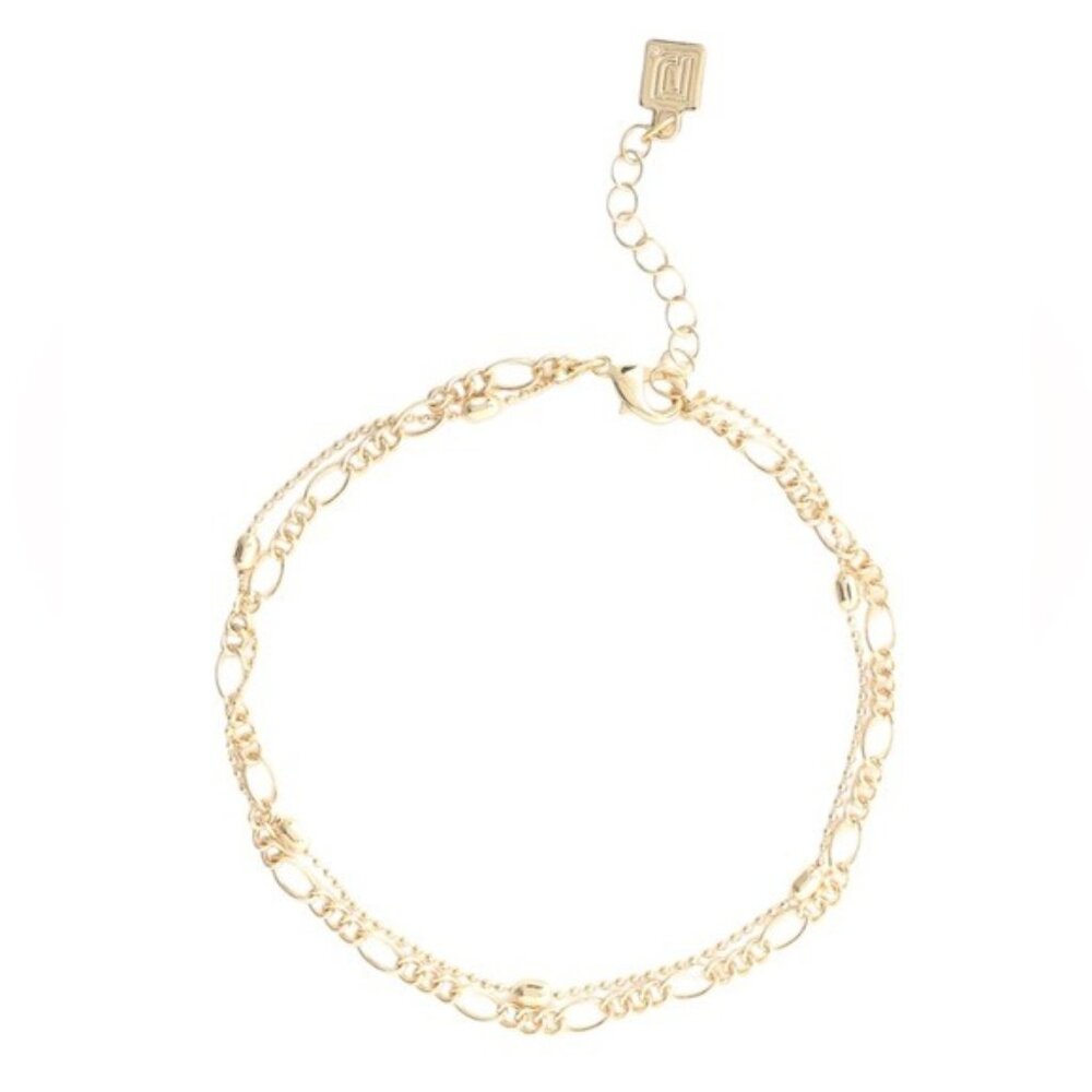 DANNIJO Chain Link Anklet Bracelet - Picture 1 of 3